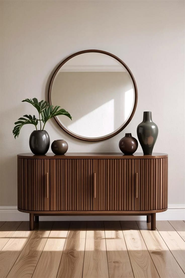 wooden dressing table