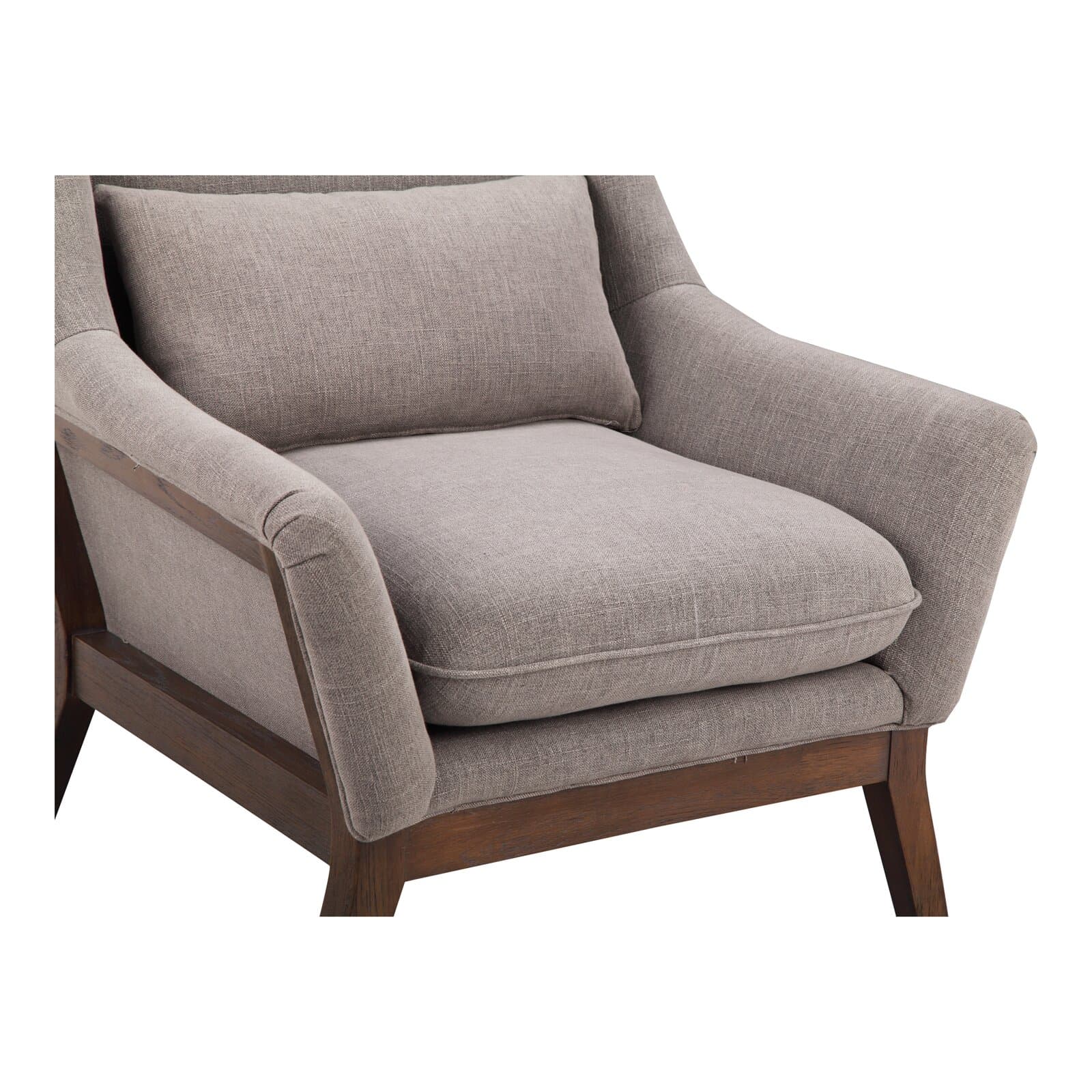 Cotton Blend Armchair With Flared Arms – alternate view