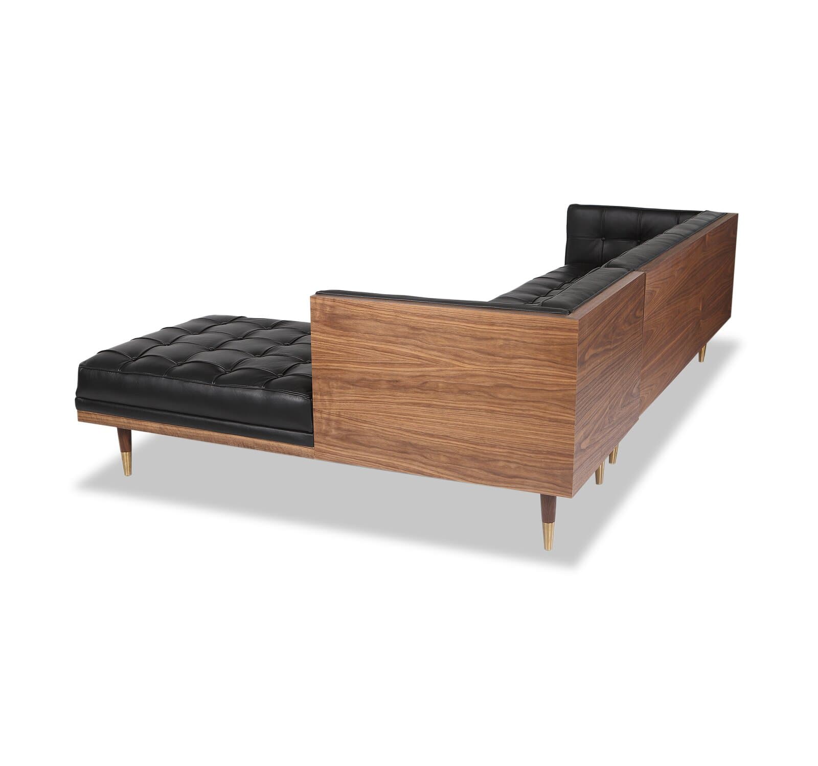 Linen Blend Loveseat With Arms – alternate view