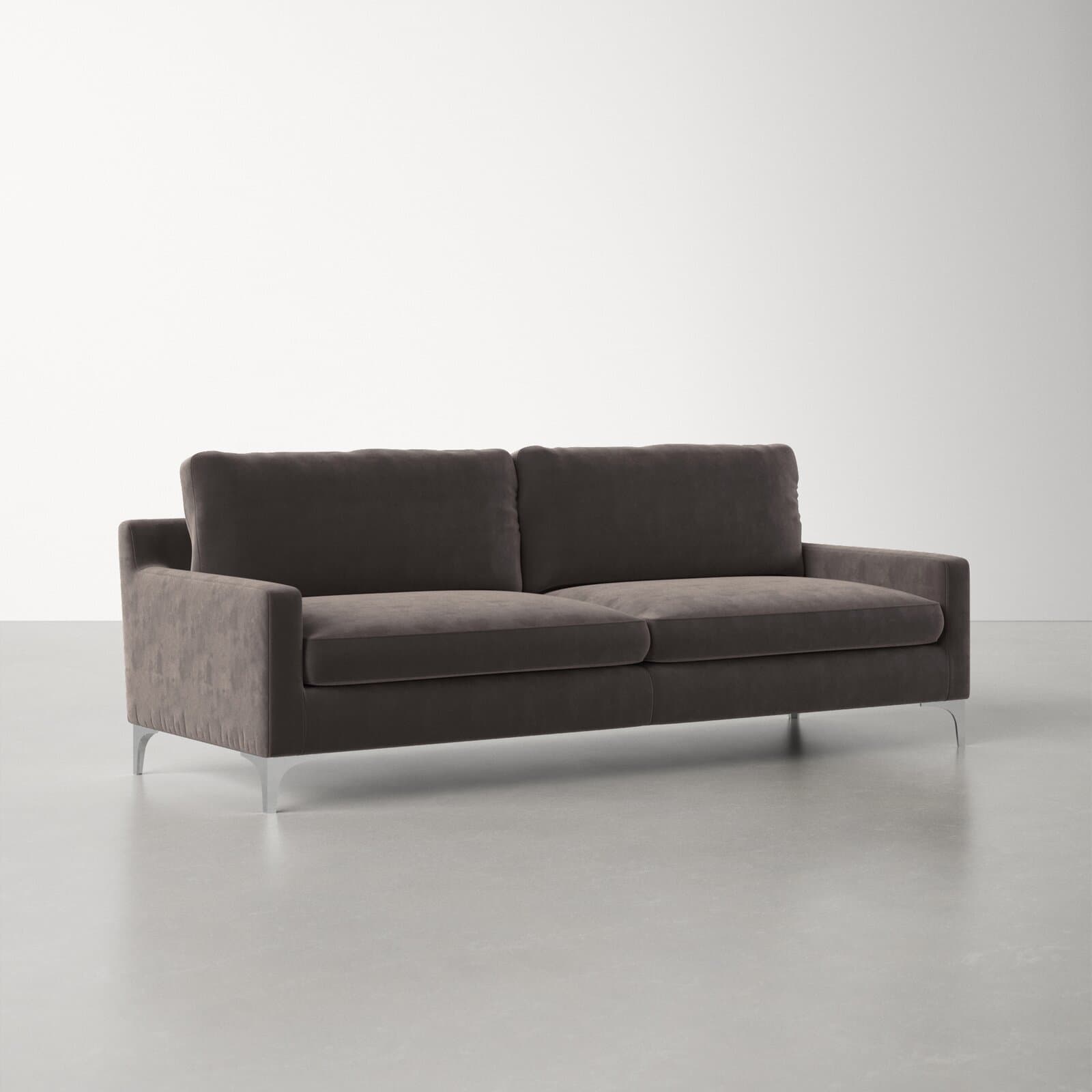 Loveseat With Square Arms – alternate view