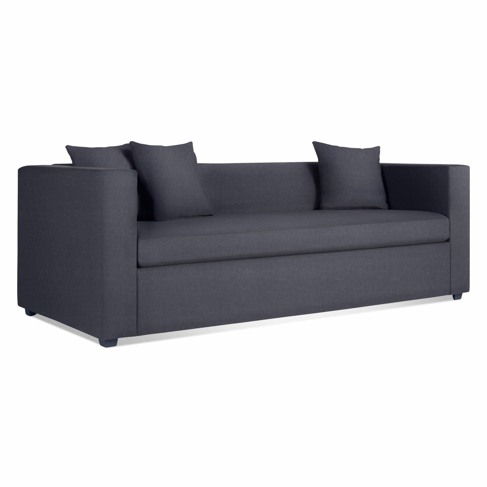 Polyester Blend Loveseat With Tuxedo Arms – alternate view