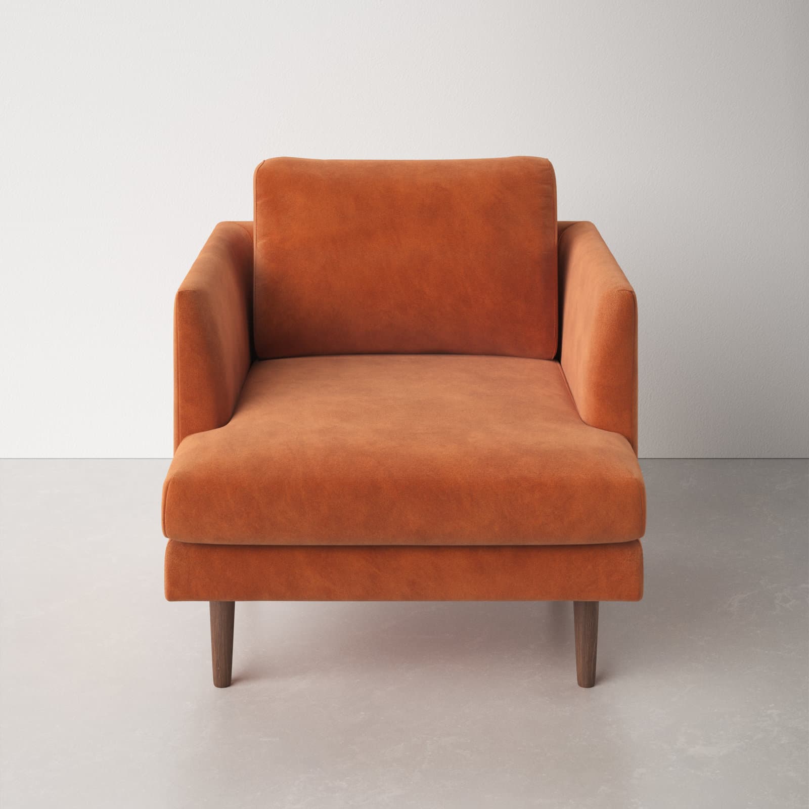 Armchair With Recessed Arms