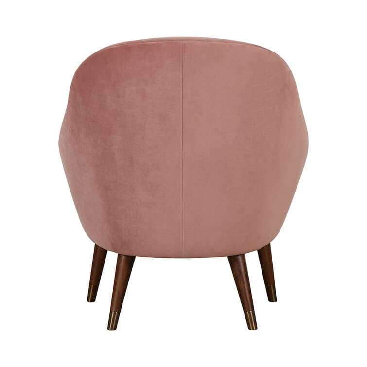 100% Polyester Armchair With Flared Arms – alternate view