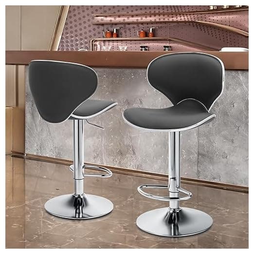 MoNiBloom Adjustable Bar Stools Set of 2 – alternate view