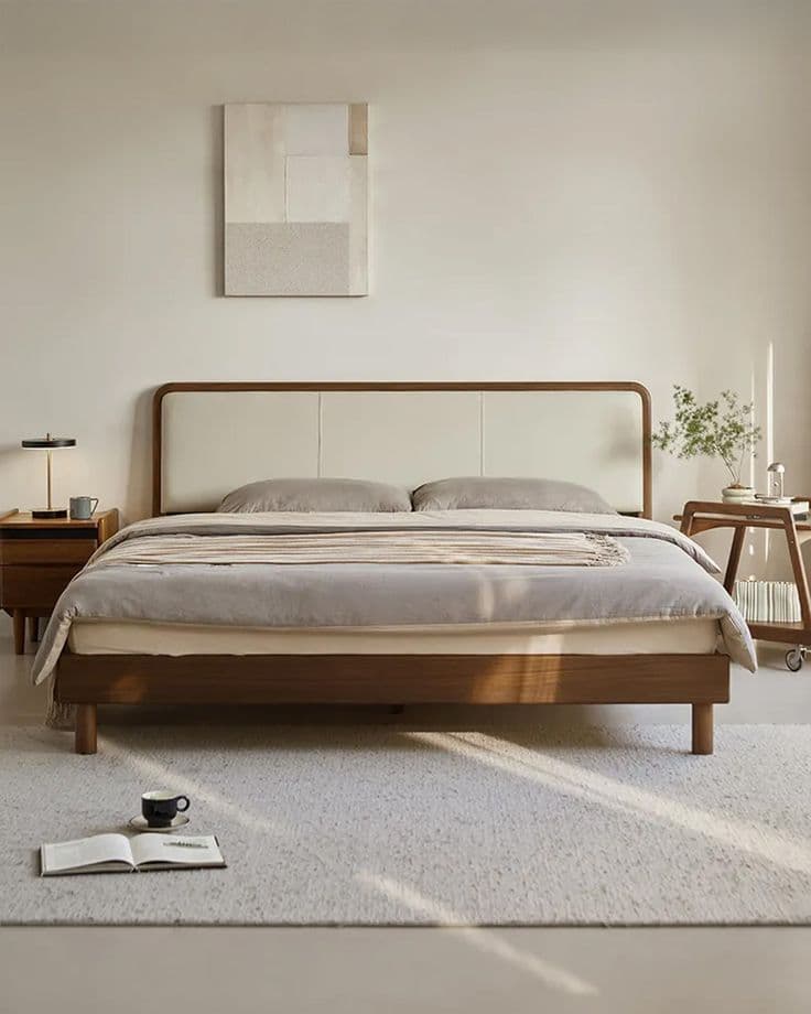 Cozy Minimalist Bed
