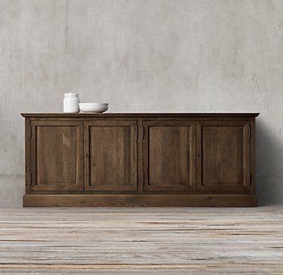 French Wooden Console – alternate view