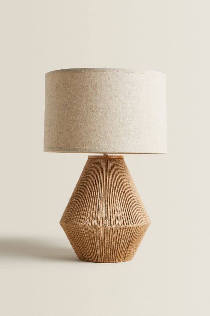 Woven Rope Table Lamp