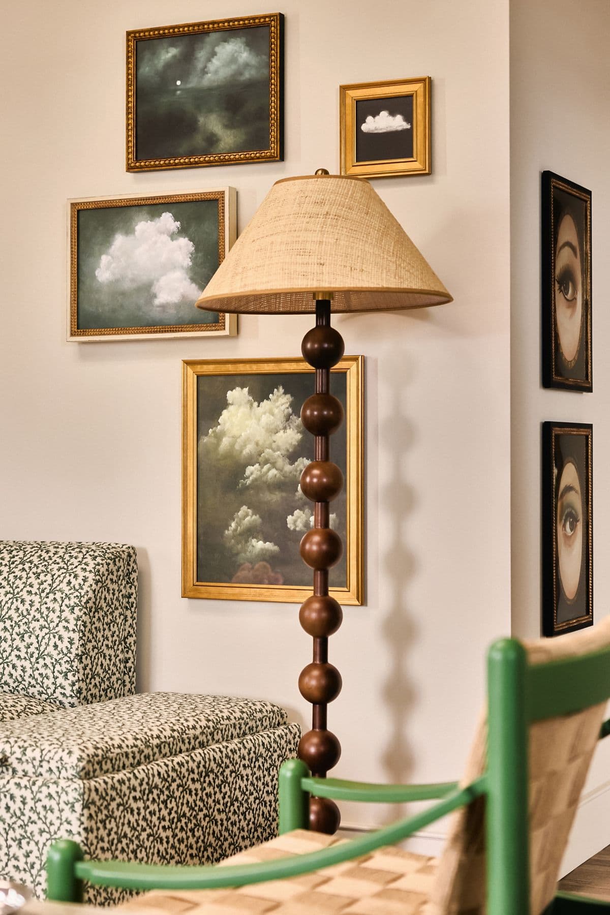 Sculptural Bauble Floor Lamp